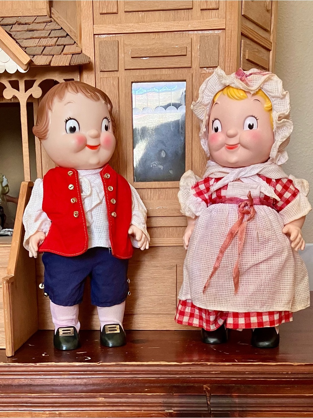 Vintage 1976 Campbell’s kid bicentennial dolls